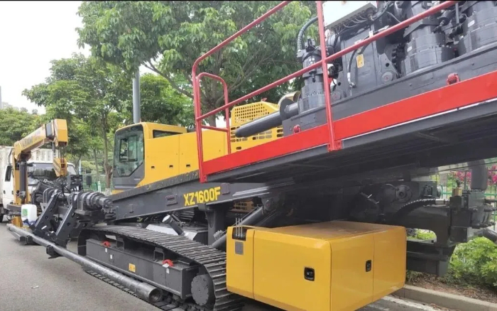 徐工水平定向鉆機高效助力廈門補水工程建設！